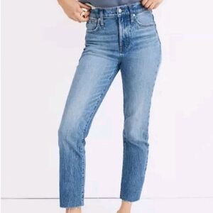 Womens MADEWELL The Perfect Vintage Denim Jean 26 medium Wash Stretch